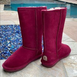 Bearpaw Emma Tall Snow Boot Bordeaux